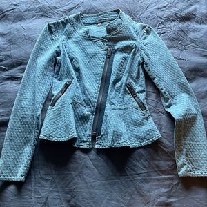 Free people denim jacket ASO Lucy Hale PLL